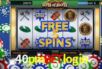 Bônus de Boas-vindas 40pmbetlogin